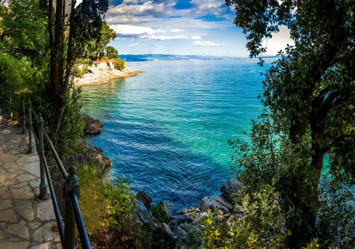 opatija path croatia holidays