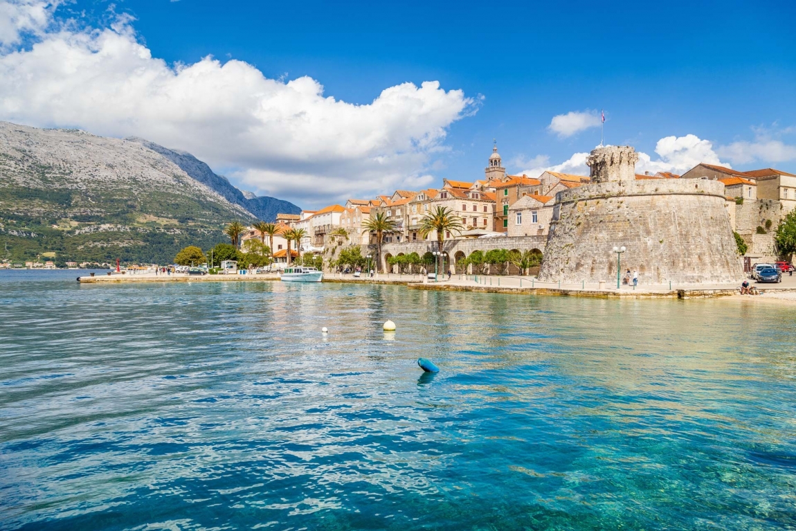 korculacity walls croatia holidays